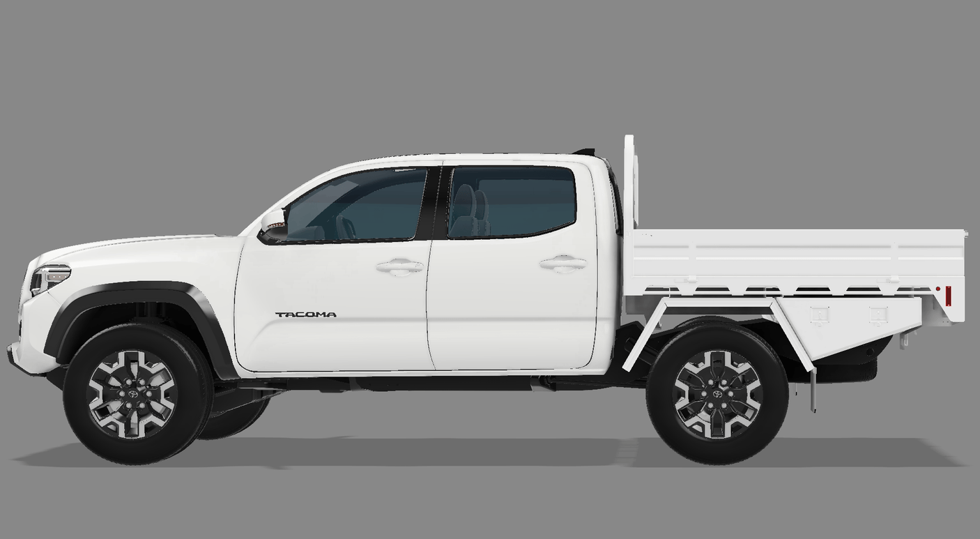 TacomaForce Summit Expedition Trucks Toyota Tacoma UTE Tray and Canopy Bed Replacement (EMAIL US FOR HELP!)