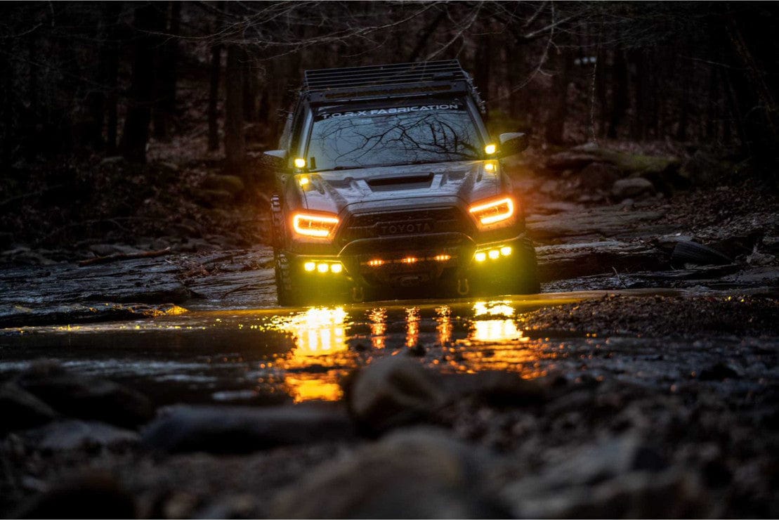 TacomaForce TOYOTA TACOMA (16-23): AMBER XB LED HEADLIGHTS