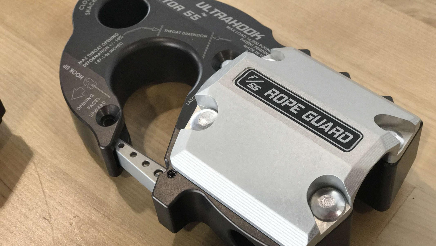 TacomaForce Winch Rope UltraHook Rope Guard Factor 55