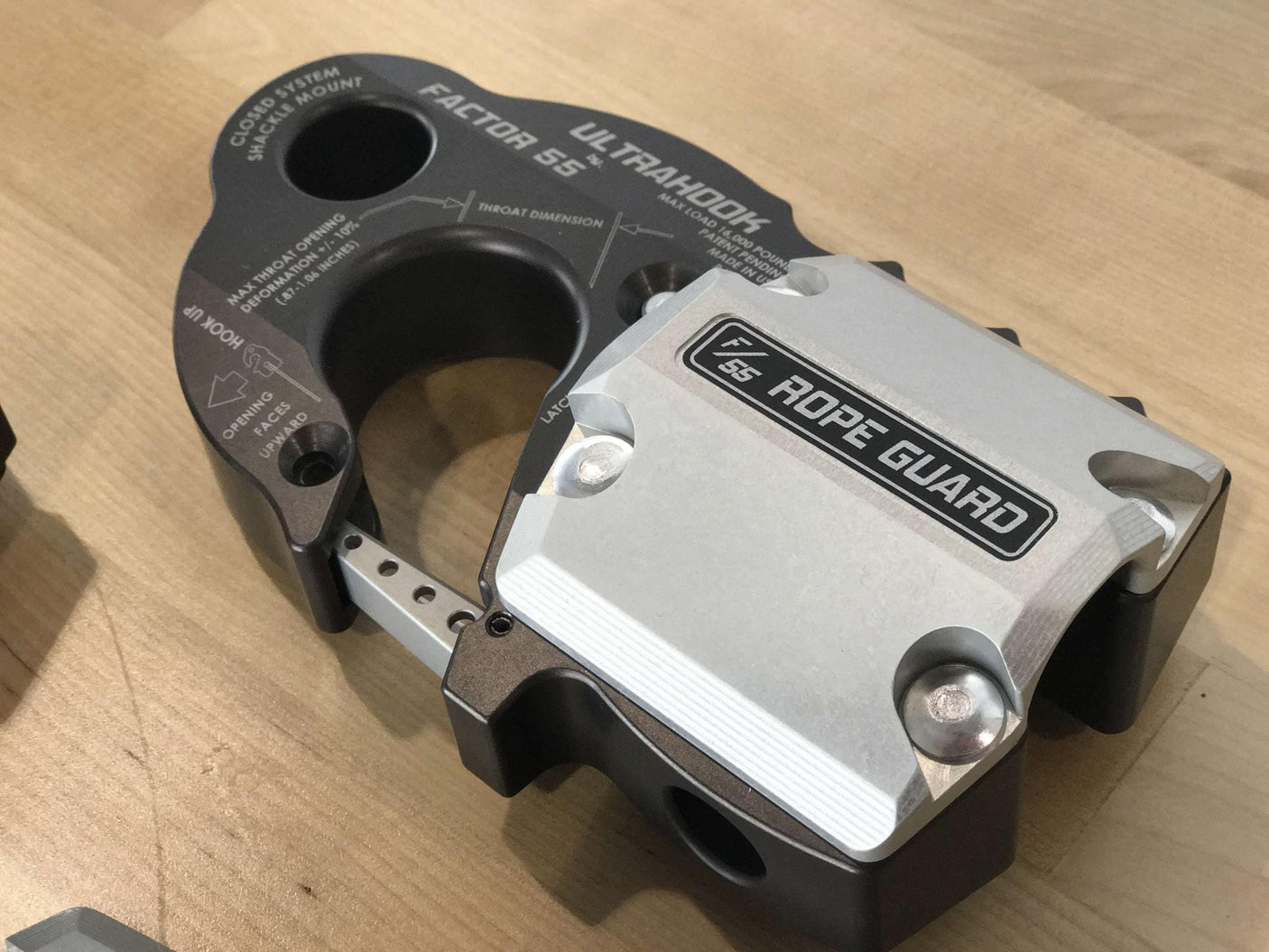 TacomaForce Winch Rope UltraHook Rope Guard Factor 55