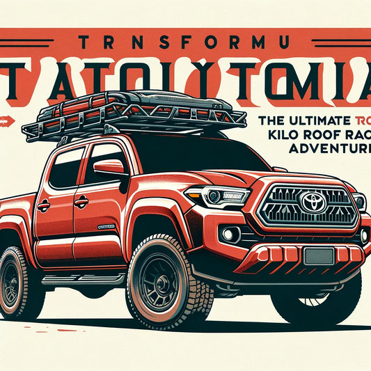 Elevate Your Journey: Discover the upTOP Overland KILO Roof Rack for Tacoma Double-Cab (2005-2023)
