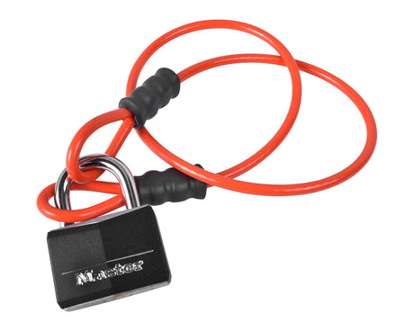 Agency6.com Off Road Adventure Agency 6™ Adventure Equipment Cable Lock Kit - (Orange)