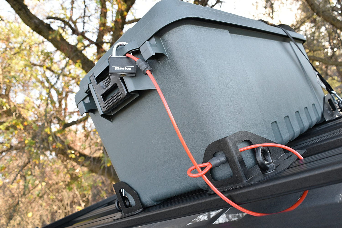 Agency6.com Off Road Adventure Agency 6™ Adventure Equipment Cable Lock Kit - (Orange)