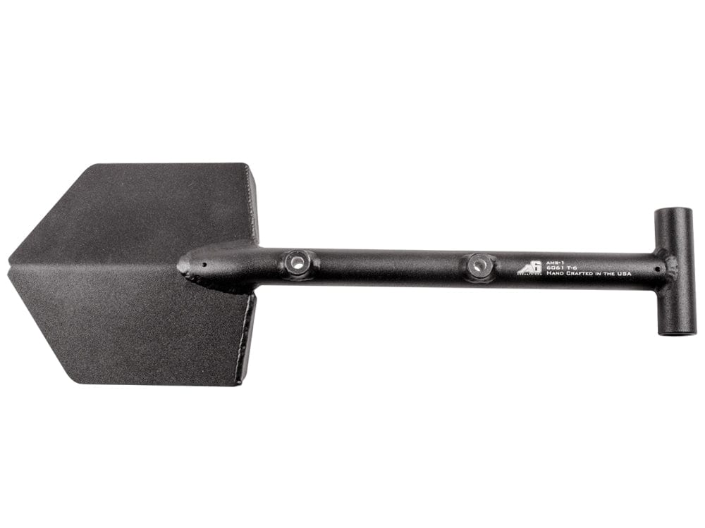 Agency6.com Off Road Adventure Agency 6™ Adventure Mini Shovel (AMS-1) - BLACK