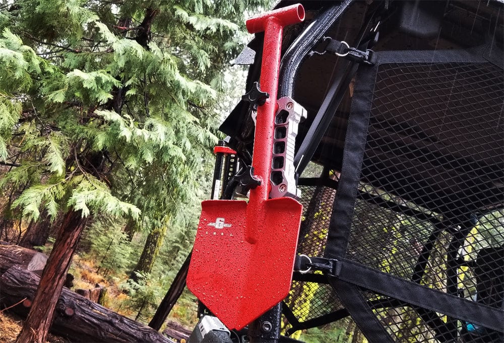 Agency6.com Off Road Adventure Agency 6™ Adventure Mini Shovel (AMS-1) - RED