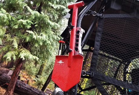 Agency6.com Off Road Adventure Agency 6™ Adventure Mini Shovel (AMS-1) - RED