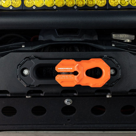 Agency6.com Off Road Adventure Agency 6™ Billet Winch Shackle - Orange