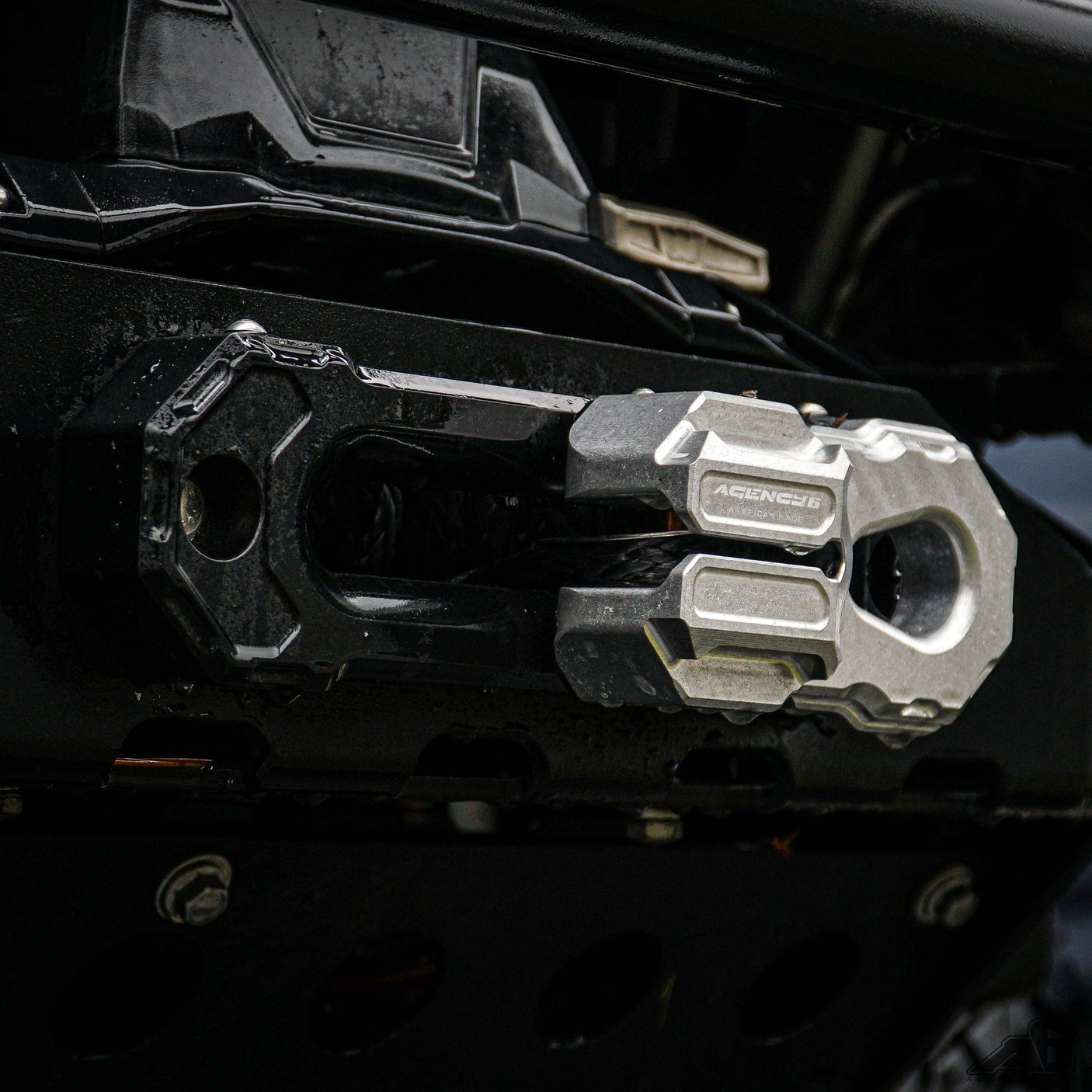 Agency6.com Off Road Adventure Agency 6™ Billet Winch Shackle - RAW