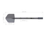 Agency6.com Off Road Adventure Agency 6™ LONG SHOVEL - Orange