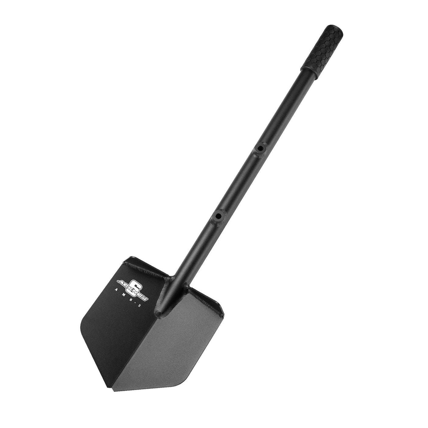 Agency6.com Off Road Adventure Agency 6™ LONG SHOVEL - POWDER COAT BLACK