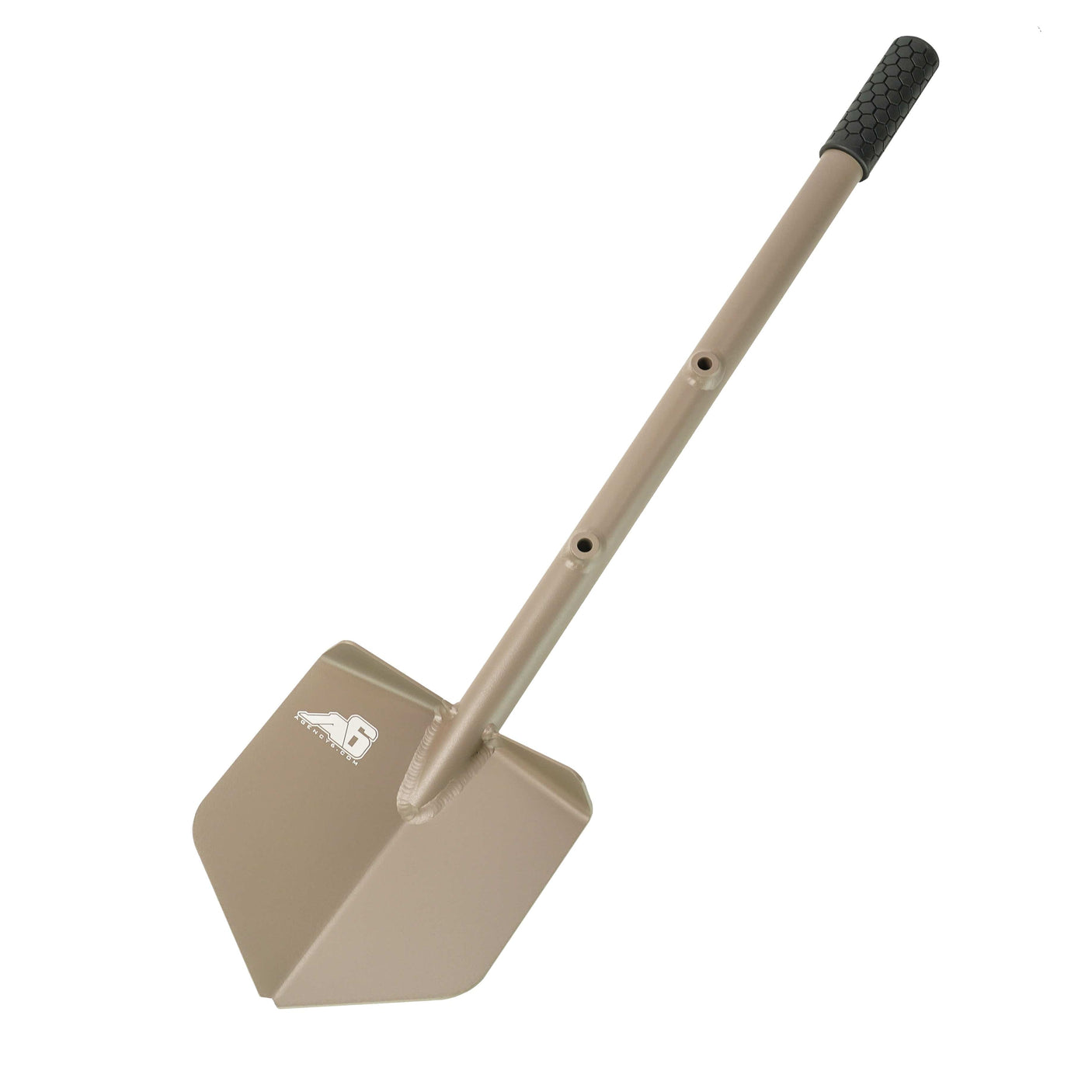 Agency6.com Off Road Adventure Agency 6™ Long Shovel - Powder Coat FLAT DARK EARTH (FDE)