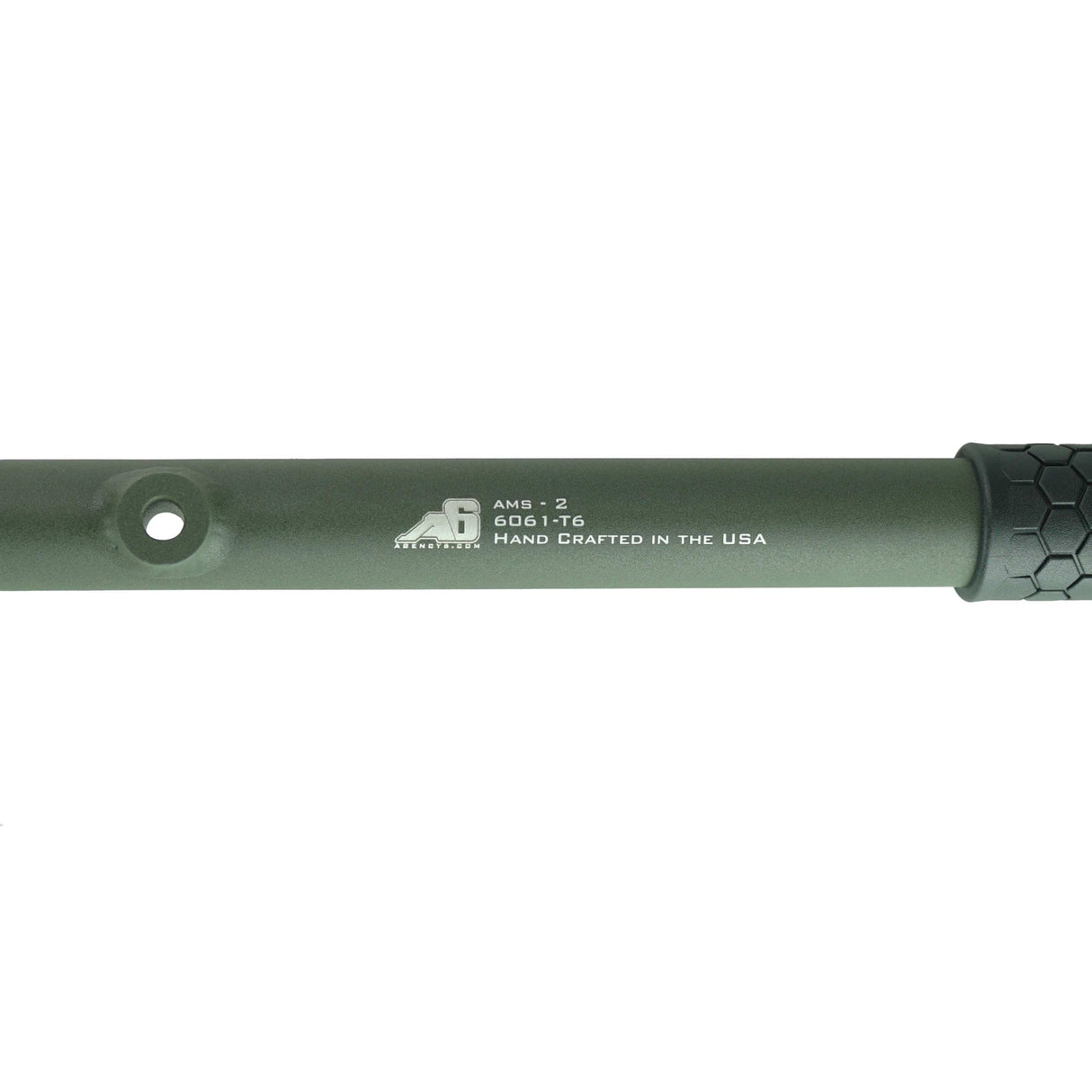 Agency6.com Off Road Adventure Agency 6™ Long Shovel - Powder Coat OD Green Texture