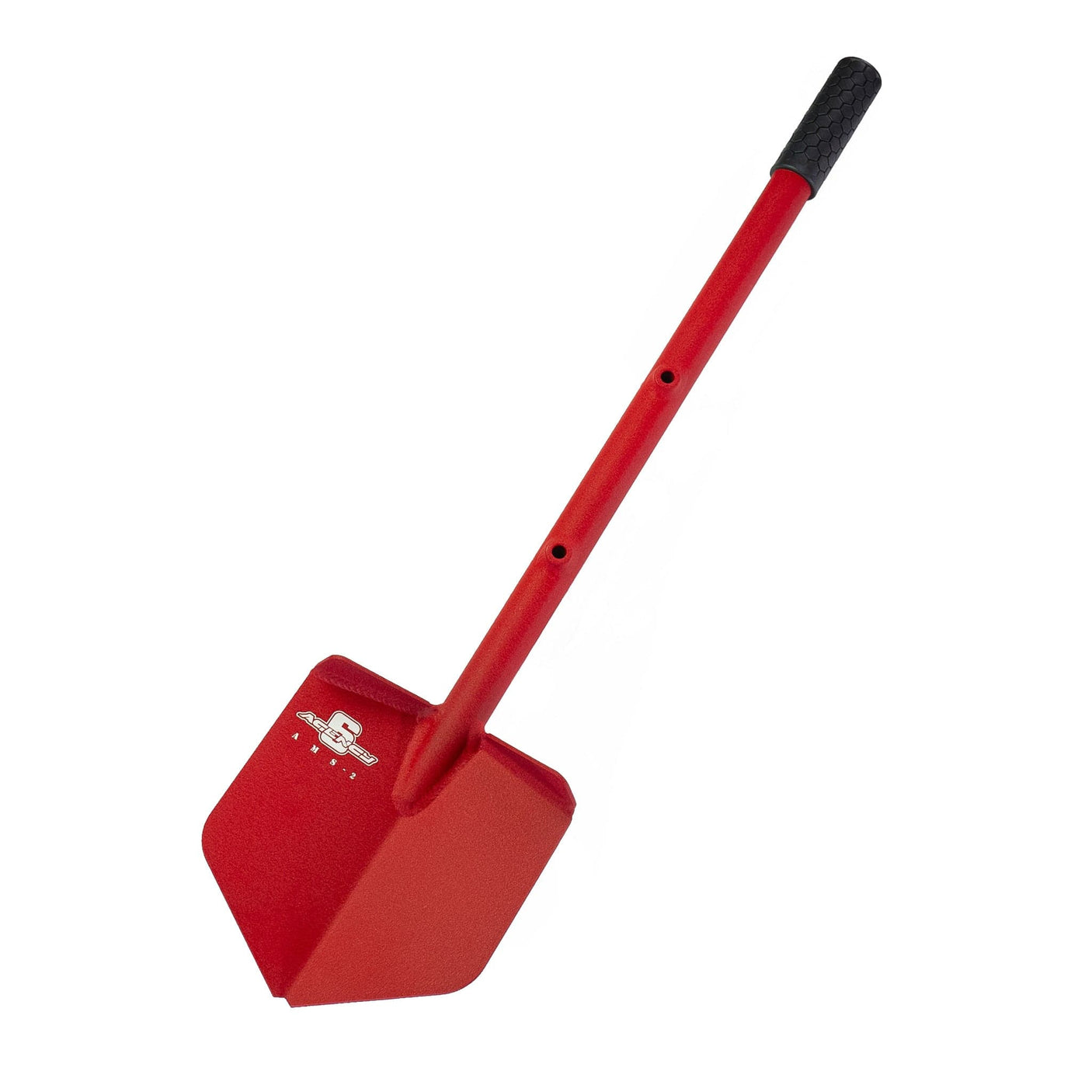 Agency6.com Off Road Adventure Agency 6™ LONG SHOVEL - POWDER COAT RED