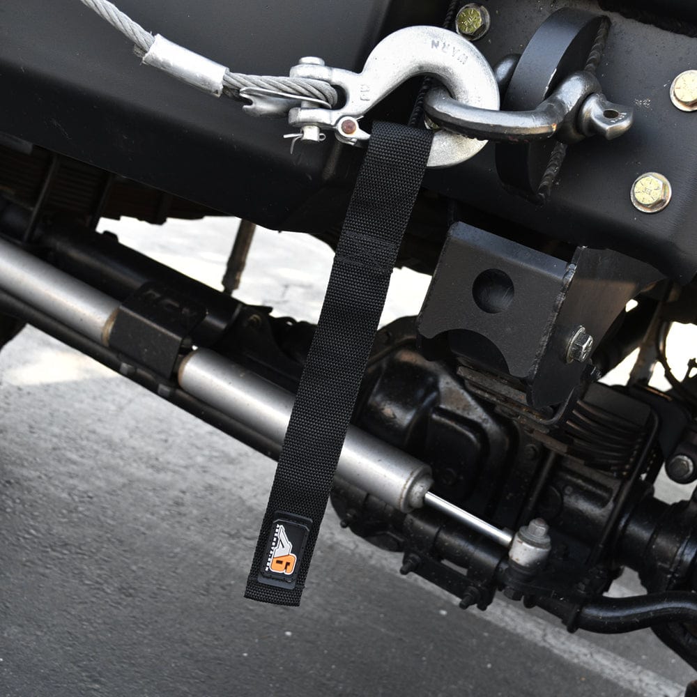 Agency6.com Off Road Adventure Agency 6™ WINCH HOOK Pull Strap - 1.5 inch wide