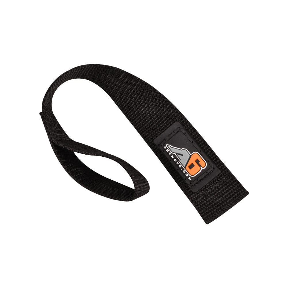 Agency6.com Off Road Adventure Black Agency 6™ WINCH HOOK Pull Strap - 1.5 inch wide