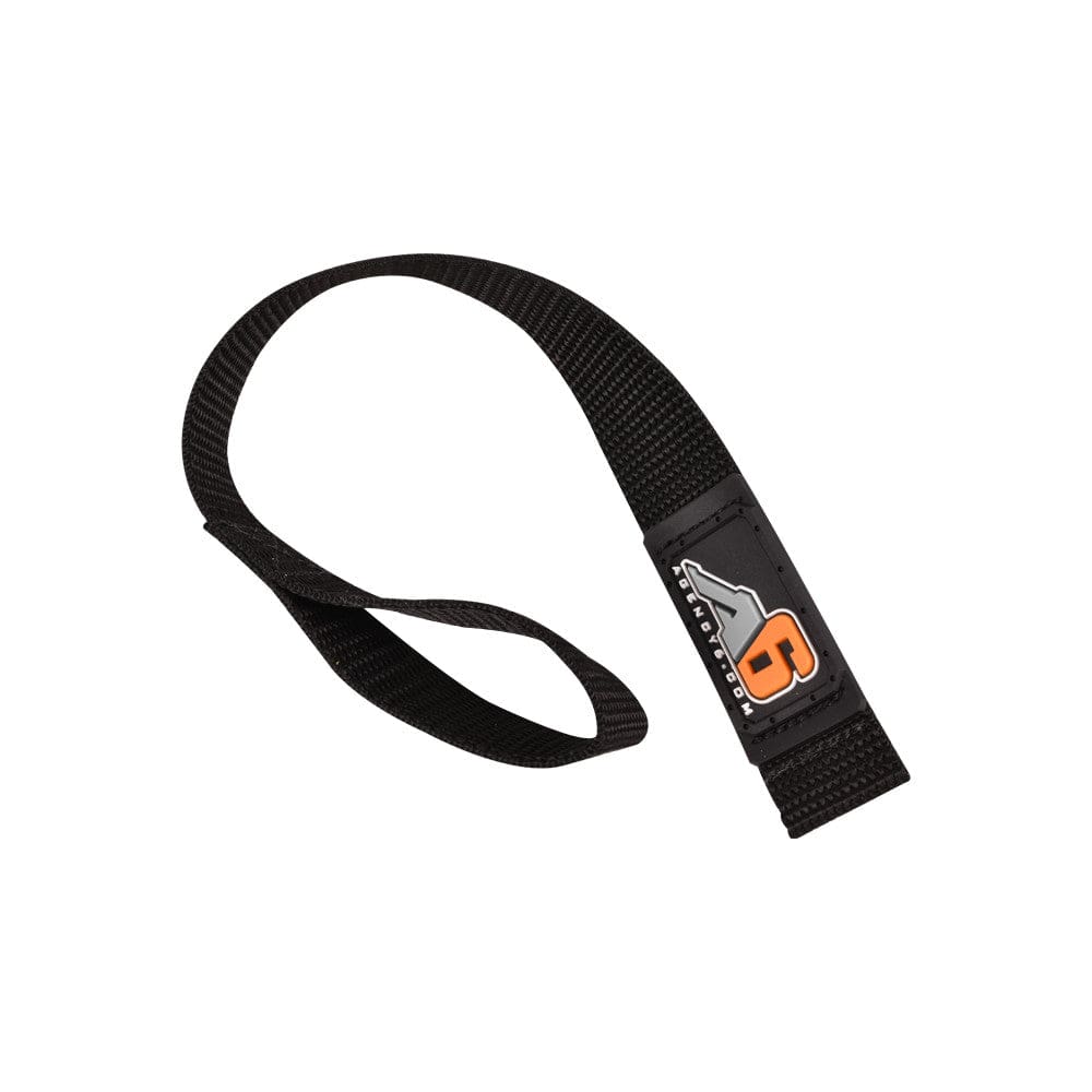 Agency6.com Off Road Adventure Black Agency 6™ WINCH HOOK Pull Strap - 1 inch wide