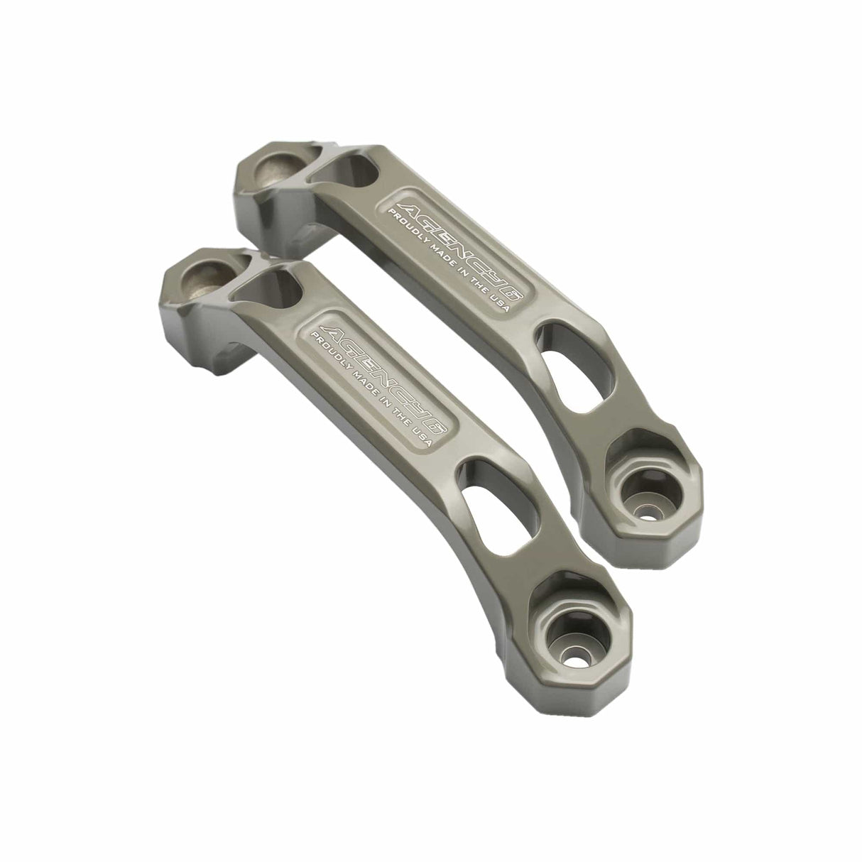 Agency6.com Off Road Adventure Earth Grey Agency 6™ Billet Grab Handles - Pair