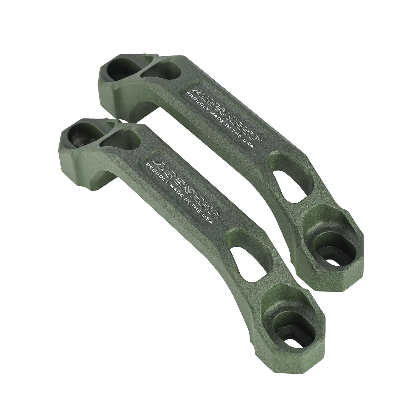 Agency6.com Off Road Adventure OD Green Agency 6™ Billet Grab Handles - Pair