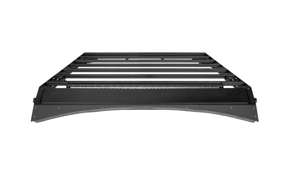 Apex Fabworks Roof Rack Child 2014-2021 Tundra Crew Max Premium Roof Rack - 43 in Dual Function // Tall Switch and Wiring  // LED LIGHT BAR - AMBER - TALL // Light Kit