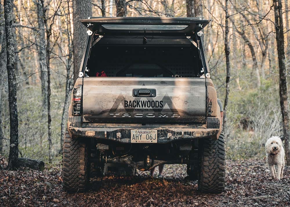 Backwoods Adventure Mods Bumper Toyota Tacoma 3rd Gen (2016-2023) Hi-Lite High Clearance Rear Bumper