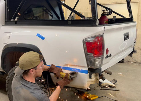 Backwoods Adventure Mods Bumper Toyota Tacoma 3rd Gen (2016-2023) Hi-Lite High Clearance Rear Bumper