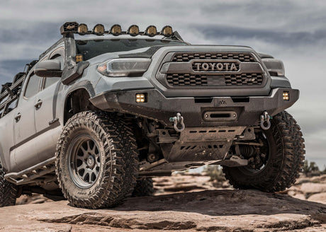Backwoods Adventure Mods Bumper Toyota Tacoma 3rd Gen (2016-2023) Hi-Lite Overland Front Bumper [No Bull Bar]