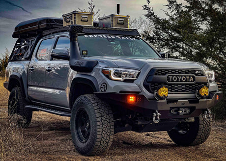 Backwoods Adventure Mods Bumper Toyota Tacoma 3rd Gen (2016-2023) Hi-Lite Overland Front Bumper [No Bull Bar]