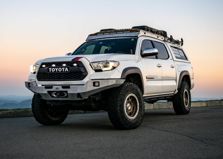 Backwoods Adventure Mods Bumper Toyota Tacoma 3rd Gen (2016-2023) Hi-Lite Overland Front Bumper [No Bull Bar]