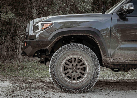 Backwoods Adventure Mods Bumper Toyota Tacoma 3rd Gen (2016-2023) Hi-Lite Overland Front Bumper [No Bull Bar]