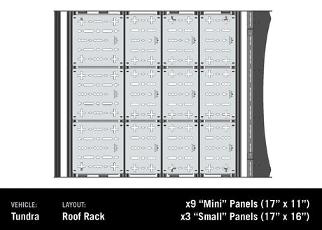 Backwoods Adventure Mods Rack Accessories DRIFTR Roof Rack Deck Accessory Panels