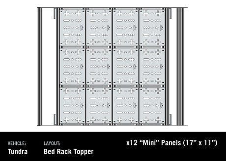 Backwoods Adventure Mods Rack Accessories DRIFTR Roof Rack Deck Accessory Panels