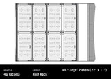 Backwoods Adventure Mods Rack Accessories DRIFTR Roof Rack Deck Accessory Panels