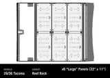 Backwoods Adventure Mods Rack Accessories DRIFTR Roof Rack Deck Accessory Panels