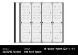 Backwoods Adventure Mods Rack Accessories DRIFTR Roof Rack Deck Accessory Panels
