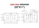 Backwoods Adventure Mods Rack Accessories DRIFTR Roof Rack Deck Accessory Panels