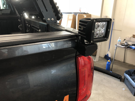 Cali Raised LED Bed Accessories/MOLLE Bed Accessory Mount For 2016-2023 Toyota Tacoma