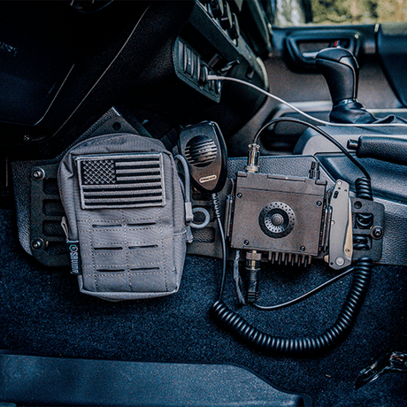 Cali Raised LED Bed Accessories/MOLLE Center Console MOLLE Panels For 2005-2023 Toyota Tacoma