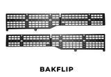 Cali Raised LED Bed Accessories/MOLLE Full Panel - Driver BED MOLLE SYSTEM BAKflip For 2005-2023 Toyota Tacoma