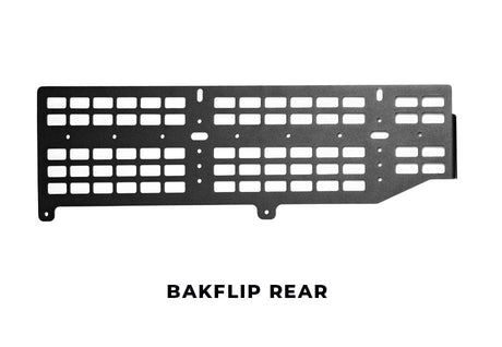 Cali Raised LED Bed Accessories/MOLLE Rear Panel - Passenger BED MOLLE SYSTEM BAKflip For 2005-2023 Toyota Tacoma