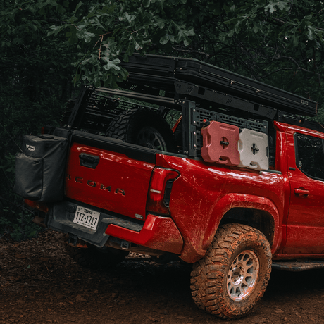 Cali Raised LED Bed Rack Roof Rack For 2005-2025 Toyota Tacoma