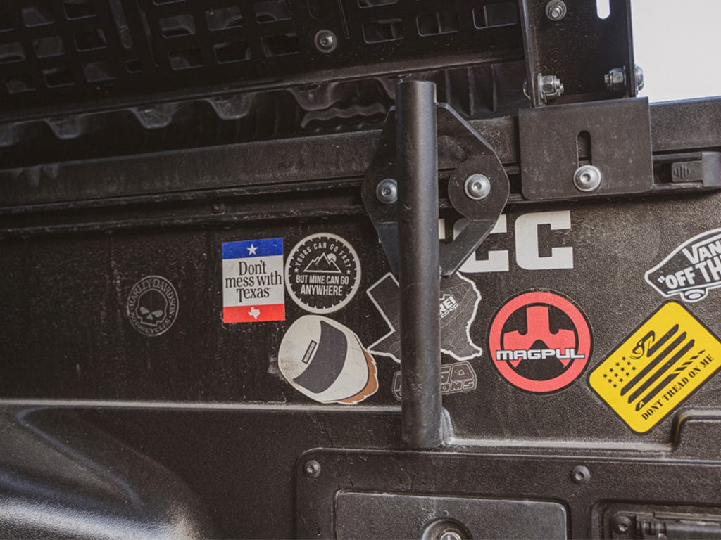 Cali Raised LED Exterior Accessories BED RAIL FLAG POLE MOUNT For Toyota Tacoma & Tundra