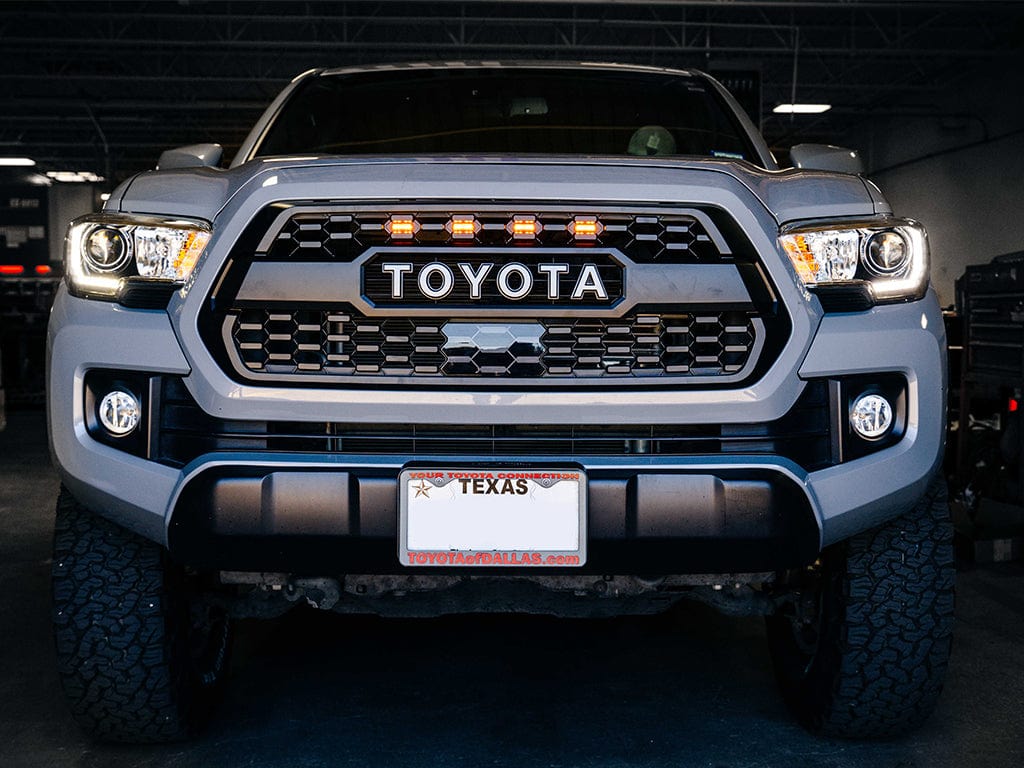 Cali Raised LED Exterior Accessories TRD Pro Grille Raptor LED Light Kit For 2016-2023 TOYOTA TACOMA