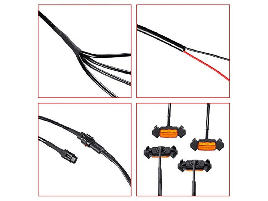 Cali Raised LED Exterior Accessories TRD Pro Grille Raptor LED Light Kit For 2016-2023 TOYOTA TACOMA