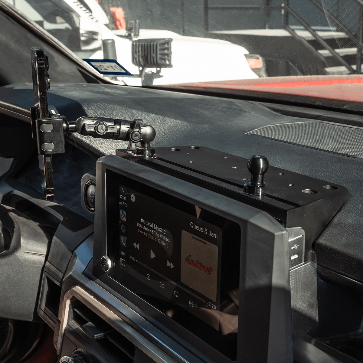Cali Raised LED Interior Accessories 8" Small Screen Dash Mount For 2024+ Toyota Tacoma