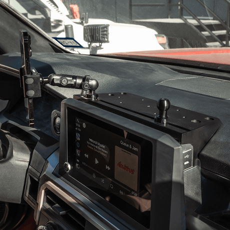 Cali Raised LED Interior Accessories 8" Small Screen Dash Mount For 2024+ Toyota Tacoma