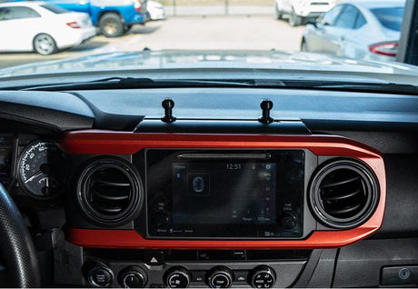 Cali Raised LED Interior Accessories Dash Accessory Mount For 2016-2023 Toyota Tacoma