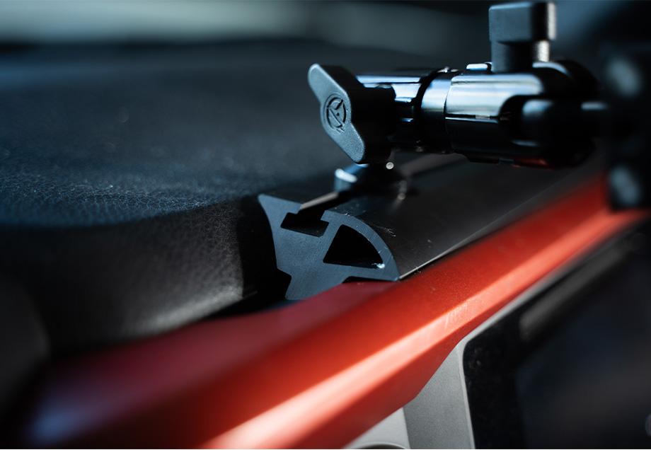 Cali Raised LED Interior Accessories Dash Accessory Mount For 2016-2023 Toyota Tacoma