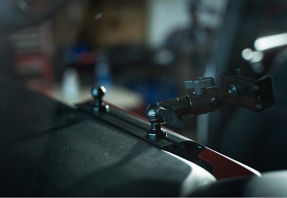 Cali Raised LED Interior Accessories Dash Accessory Mount For 2016-2023 Toyota Tacoma