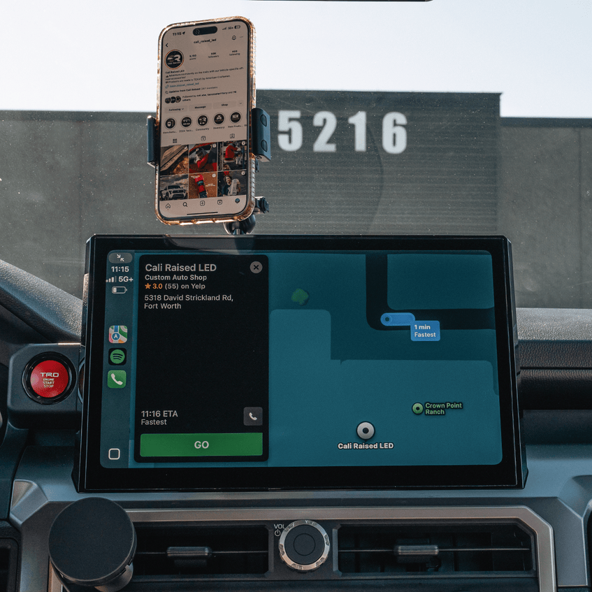 Cali Raised LED Interior Accessories Dash Mount For 2024+ Toyota Tacoma