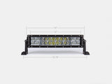 Cali Raised LED LED Light Bars 14" Dual Row 5D Optic OSRAM LED Bar